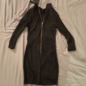 Fashion Nova maxi dress with long sleeves